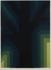Tree by Dora Chapman, 1970, screenprint 18/36, sold May 2017