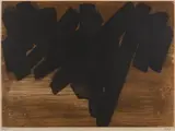 Pierre Soulages, Untitled, 1957, colour aquatint on paper 51/100
