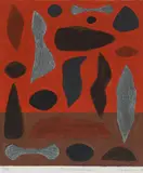 John Coburn, Desert Landscape '94, screenprint