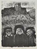 Noel Counihan, Image I, 1981, lithograph