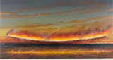 Tim Storrier, Evening Blazeline, limited edition print