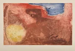 Kimberley by John Olsen, 1984, colour etching, sold Feb 2017