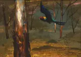 Albert Tucker, Landscape with Bird