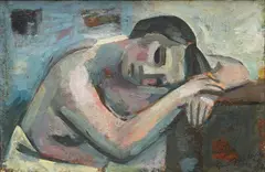 Paul Haefliger, Untitled, 1954, oil on canvas