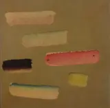 Jon Campbell, Brushstrokes, 2002, mixed media on canvas