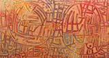 Wayne Eager, Boulders, 2005, acrylic on canvas