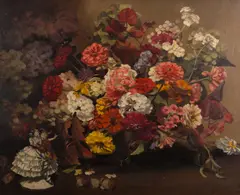 Violet McInnes, Mixed Bunch, 1934, oil on canvas