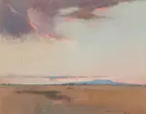 R. W. Sturgess, On the Western Plains, 1915, watercolour and gouache