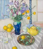 Criss Canning, Cottage Flowers c., 1988, oil on canvas