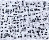 Abie Loy Kemerre, Body Painting (White on Black), 2010, synthetic polymer on Belgian linen