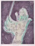 Louis Kahan, Violin Concerto, 1998, etching