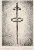 Jeffrey Smart, The Adelaide Ring, 2004, etching