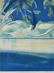 Shoalhaven Quartet III by Arthur Boyd, 1988, lithograph, sold Oct 2016