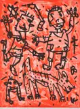 David Larwill, Dog, 2006, etching