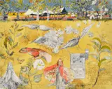 John Wolseley, Botanist's Camp, lithograph