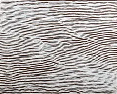 Tingari Cycle by George Tjapaltjarri, 2000, acrylic on linen, sold Feb 2017