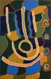 Tommy Skeen Tjakamarra, Dannapunta, 1995, acrylic on canvas