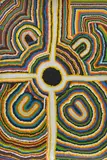Untitled, by Elizabeth Gordon Napaljarri, 1995, acrylic on belgian linen, sold Feb 2017