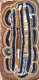 Lily Nungarrayi Hargraves, Women's Dreaming, 1997, acrylic on canvas, unstretched