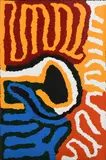 Tjintjulu Soak by Lucy Yukenbarri Napanangka, 1998, acrylic on canvas, sold Feb 2017