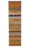 Owen Tipiloura, Ceremonial Design - Jilamara, natural earth pigments on canvas
