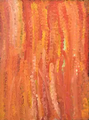 Emily Kame Kngwarreye, Merne Anooralya, 1994, acrylic on canvas