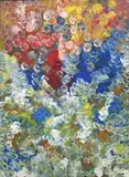 My Country III by Emily Kame Kngwarreye, 1995, acrylic on canvas, sold Feb 2017