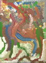 Emily Kame Kngwarreye, My Country V, 1995, acrylic on canvas