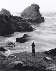 Ryuijie Douglas, Garrapatta Beach, 1989, silver gelatin print on original mount