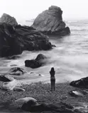 Ryuijie Douglas, Garrapatta Beach, 1989, silver gelatin print on original mount