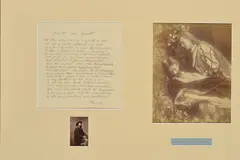 Julia Margaret Cameron, Gareth And Lynette, 1874, albumen print on original mount
