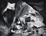 John Sexton, Interior, The Grottos near Aspen, Colorado, 1988/2002, silver gelatin print on original mount