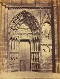 Édouard Baldus, Cathedral Door, c.1860, albumen print