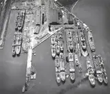 W. Eugene Smith, Aerial Of U.S. Naval Shipyard, Baltimore