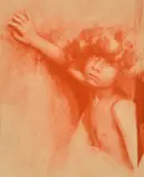 Robert Demachy, Portrait Of A Child c., 1900, gum bichromate print