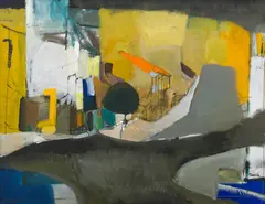 Street by Judy Cassab, oil on canvas, sold Nov 2016