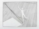 John Brack, Arabesque, 1977, lithograph