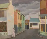 Douglas Dundas, Paddington Morning, 1965, oil on canvas