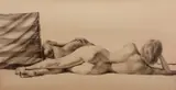Graeme Roche, Windbreak II, 1979, pencil on paper