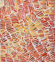 Awelye by Minnie Pwerle, acrylic on canvas, sold Nov 2016