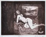 Ian Armstrong, Life Class, etching and aquatint 2/2
