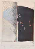 Bruno Leti, Cloud Cover, 1978, etching 27/60