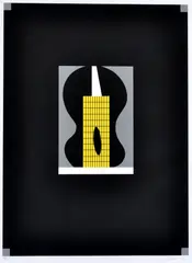 Spanish Suite (Black) by Robert Jacks, 2000, screenprint 33/40, sold Aug 2016