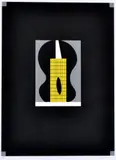 Robert Jacks, Spanish Suite (Black), 2000, screenprint 33/40