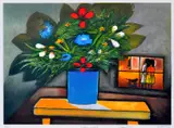 Orpheus Suite by Charles Blackman, screenprint 57/70, sold Aug 2016