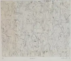 Untitled by Graham Fransella, etching A/P, sold Aug 2016