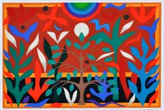 John Coburn, Paradise Garden, 1988, screenprint 33/99