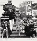 Henry Talbot, London Piccadilly Fashion Shoot, silver gelatin print