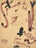 John Olsen, Spring in the Valley, 1978, lithograph 25/50