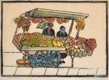 Lisette Kohlhagen, The Barrow, linocut